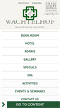 Mobile Screenshot of hotelwachtelhof.com